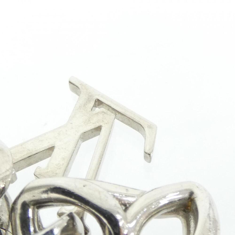 LOUIS VUITTON Silver Monogram Bag Charm - Picture 3 of 5